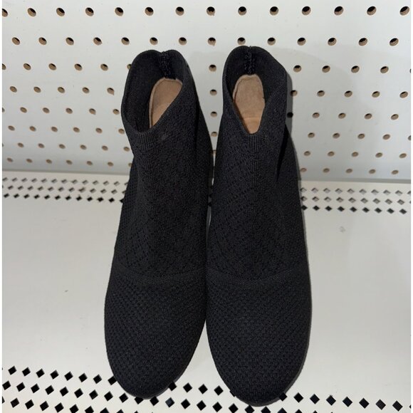 LifeStride Marcia Womens Slip On Heeled Ankle Boots Booties Size 10 Black - Picture 4 of 9